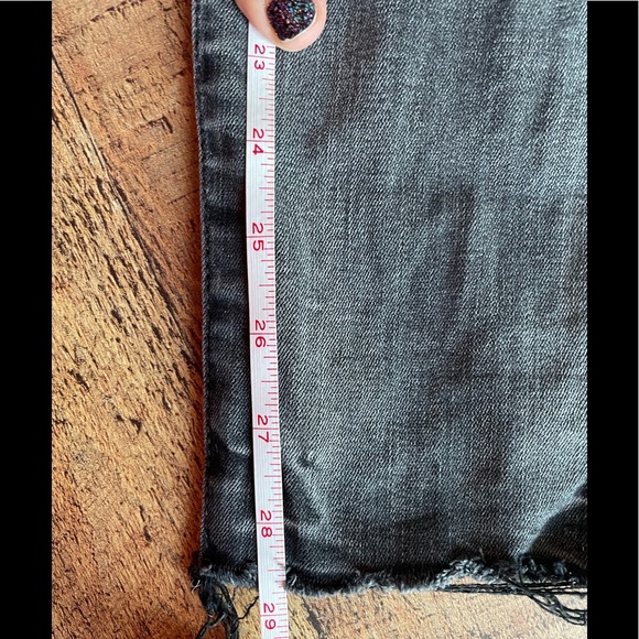 American Eagle Faded Black Superlow Jeggings - Picture 6 of 9